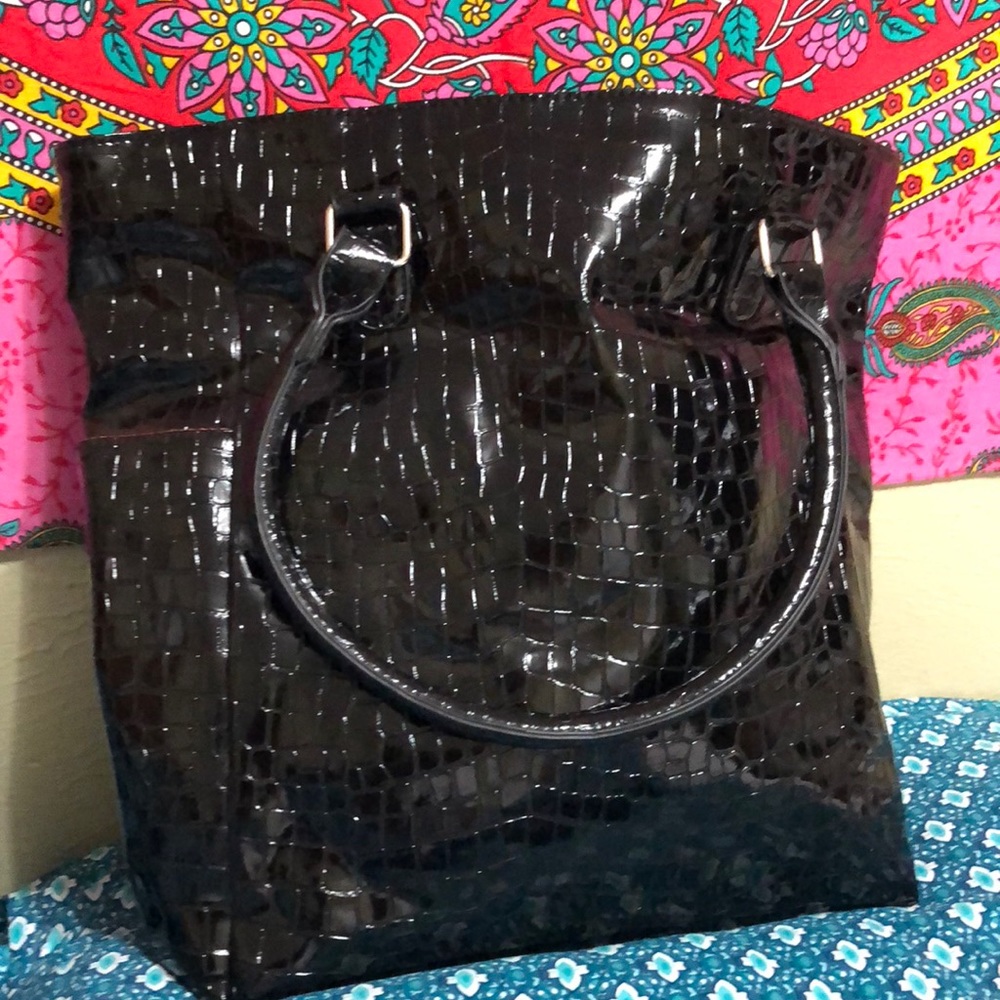 Leatherette (Fake leather) , Macy’s brand tote